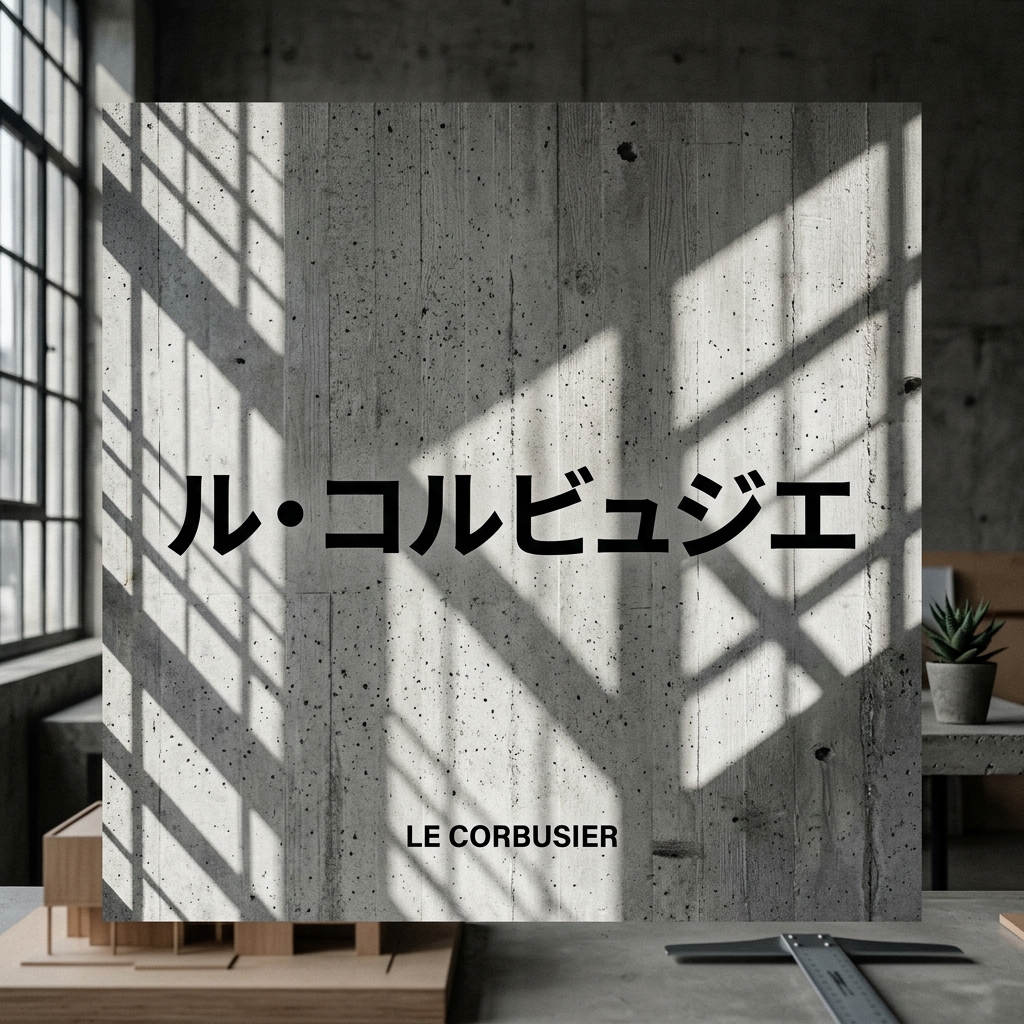 ル・コルビュジエの正しい日本語表記は?