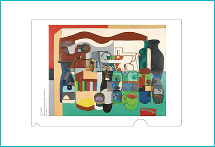 コルビジェの絵画「静物」クリアファイル商品画像
