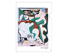 マッチ箱と二人の女のクリアファイル